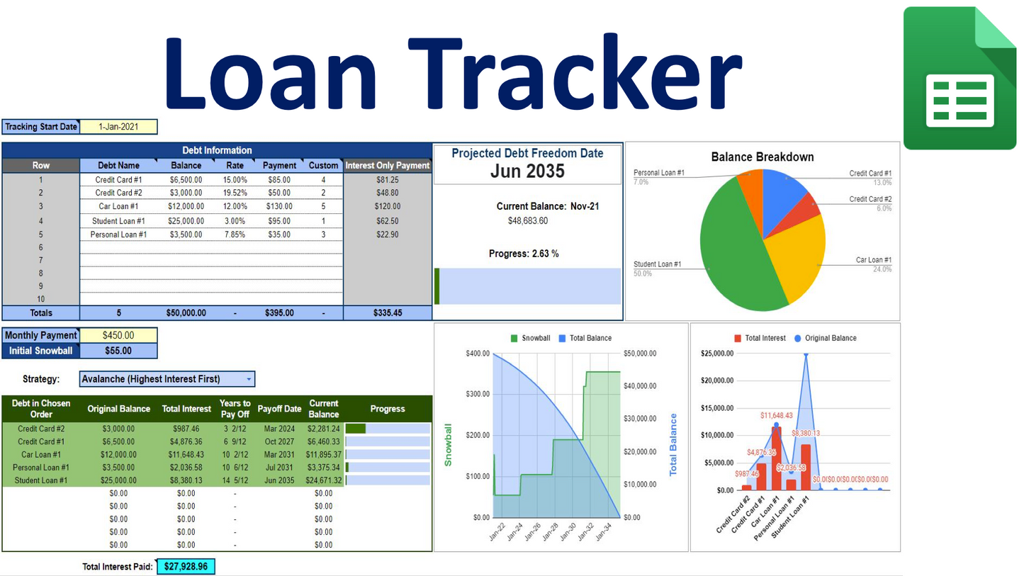 Debt Tracker 2G