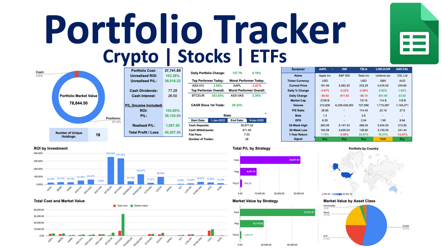 Portfolio Tracker 3G