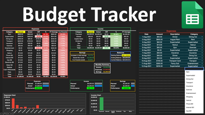 Budget Tracker 1G Prototype