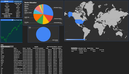 ETF Portfolio Tracker 1G Prototype