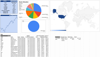 ETF Portfolio Tracker 1G Prototype