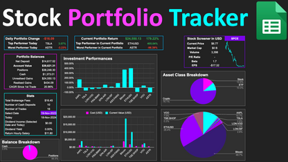 Portfolio Tracker 1G Prototype