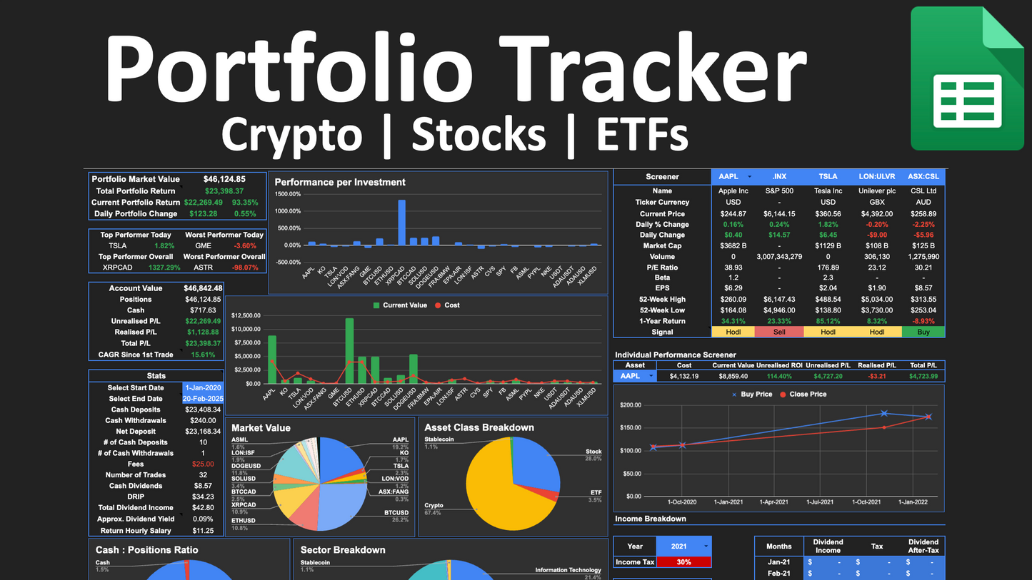 Portfolio Tracker 2G