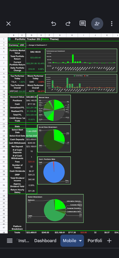 Portfolio Tracker 2G